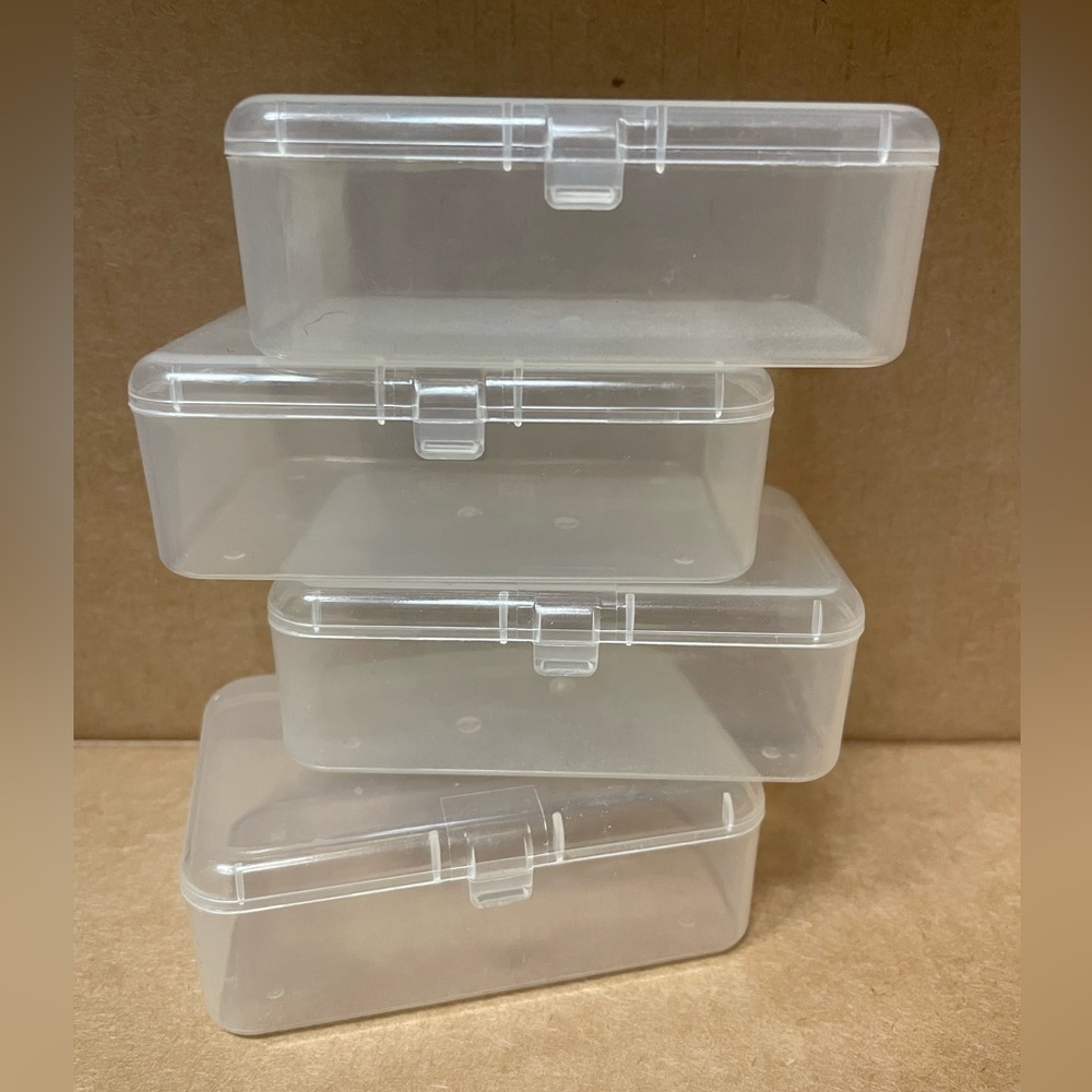 ⭐️4/$35 Plastic boxes